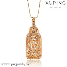 32038 Colgante de Buda de color oro rosa de la joyería Xuping de diseño más reciente